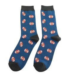 Men's Rugby Balls Navy Socks