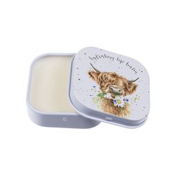 Wrendale Designs 'Daisy Coo' Highland Cow Lip Balm Tin