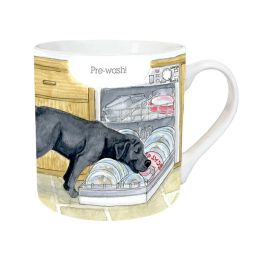 Alison's Animals Pre-Wash Labrador Dog Mug