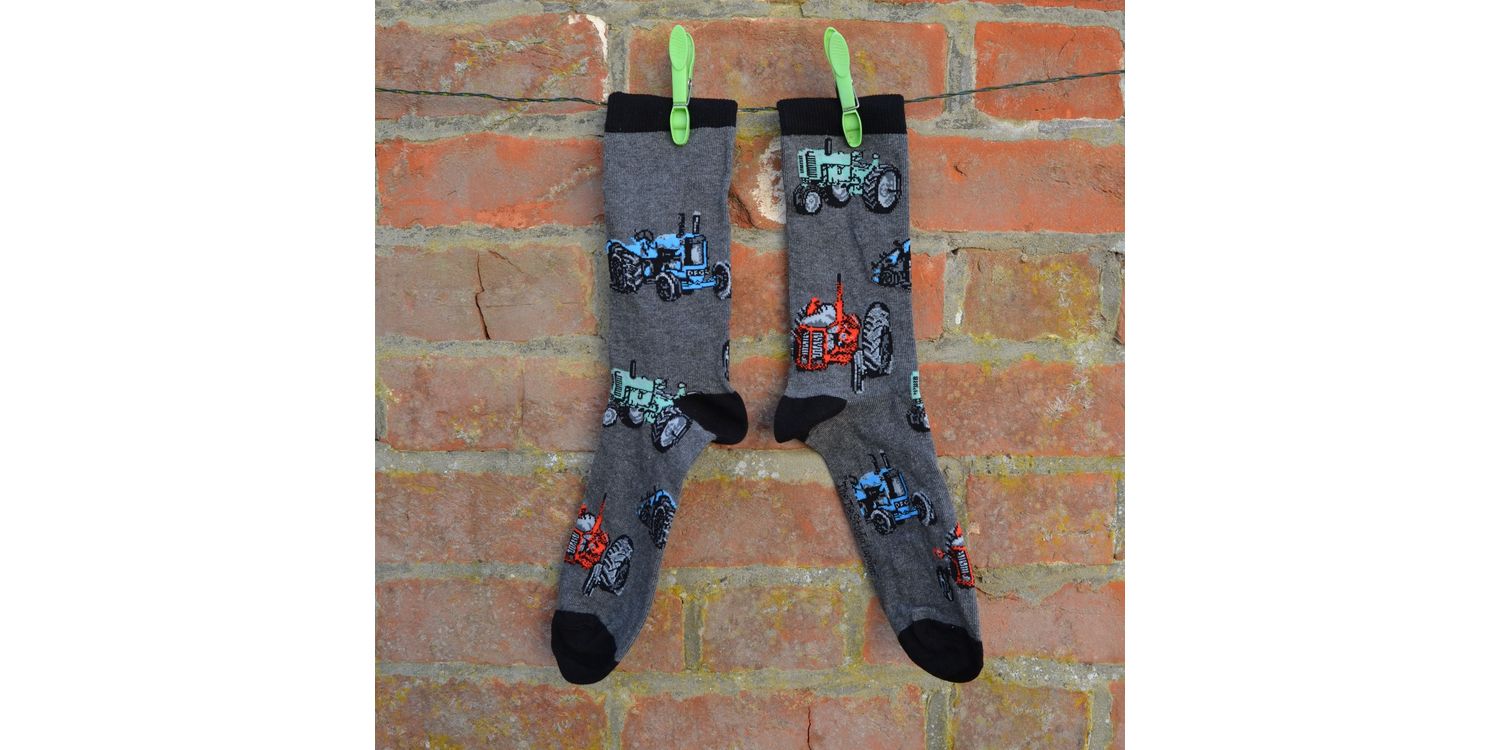 Buy Vintage Tractor Socks only £6.50