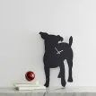 Jack Russell Dog Wagging Tail Wall Clock additional 1