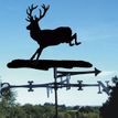 Leaping Stag Metal Weathervane additional 1