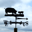 Pigs Metal Weathervane additional 2