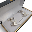 Sterling Silver Cartridge and Pheasant Cufflinks additional 2