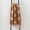 Remony Highland Cow Merino Wool Throw in Rust additional 1