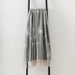 Remony Stag on Grey Merino Wool Throw additional 1