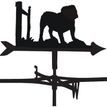 British Bulldog Metal Weathervane additional 5