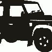 Land Rover Defender 90 Metal Weathervane additional 2