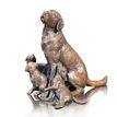 Richard Cooper Limited Edition Labrador with Puppies Bronze Sculpture additional 1