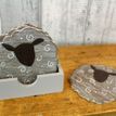 Set of 4 Wooden Sheep Coasters additional 3