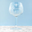 Personalised Crystal Bee Gin Glass additional 2