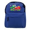 Personalised Farm Tractor Blue Kids Backpack additional 2