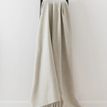 The Isle Mill Stone Clova Bed Throw additional 1