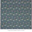 Hines of Oxford Morris Evenlode Blue Large Tapestry Stool additional 3