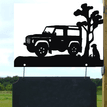 Personalised Land Rover Defender 90 Hanging House Name Sign additional 1