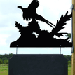 Personalised Flying Pheasant Hanging House Name Sign additional 4