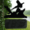 Personalised Flying Pheasant Hanging House Name Sign additional 1