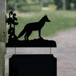 Personalised Fox Hanging House Name Sign additional 2