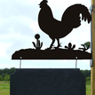 Personalised Cockerel Hanging House Name Sign additional 3