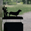 Personalised Dachshund Hanging House Name Sign additional 2