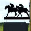 Personalised Horse Racing Hanging House Name Sign additional 3