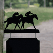 Personalised Horse Racing Hanging House Name Sign additional 2