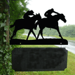 Personalised Horse Racing Hanging House Name Sign additional 1
