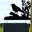 Personalised Robin Hanging House Name Sign additional 3
