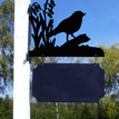 Personalised Robin Hanging House Name Sign additional 4