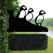 Personalised Puffin Hanging House Name Sign additional 1