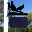 Personalised Pheasant Hanging House Name Sign additional 3