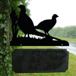 Personalised Pheasant Hanging House Name Sign additional 1
