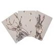 Meg Hawkins 3 Pack of A5 Note Books - Stag, Hare &amp; Bee additional 3