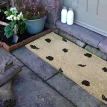Hedgehog Autumn Leaves Patio Doormat - 120cm x 40cm additional 3