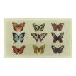 Lime Coloured Butterfly Recycled PVC Doormat - 70cm x 40cm additional 3