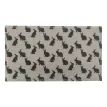 Grey Bunny Rabbit Recycled PVC Doormat - 70cm x 40cm additional 3