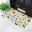 Yellow Pansy Recycled PVC Doormat - 70cm x 40cm additional 1