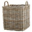 Set of 3 Kubu Rattan Square Storage Baskets additional 5
