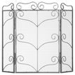 Heavy Large Antique Silver Fire Screen additional 1