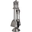 Traditional Fireside Companion Set In Antique Pewter additional 2