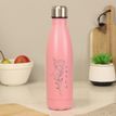 Personalised Floral Pink Metal Insulated Drinks Bottle additional 1
