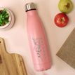Personalised Floral Pink Metal Insulated Drinks Bottle additional 2