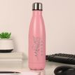 Personalised Floral Pink Metal Insulated Drinks Bottle additional 3