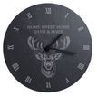 Personalised Stag Slate Wall Clock additional 5