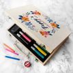 Personalised Flower Garland Colouring Set additional 3