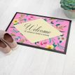 Personalised Floral Indoor Doormat additional 4