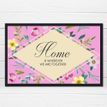 Personalised Floral Indoor Doormat additional 1