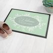 Personalised Botanical Welcome Indoor Doormat additional 2