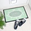 Personalised Botanical Welcome Indoor Doormat additional 1