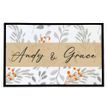 Personalised Botanical Pattern Indoor Doormat additional 2